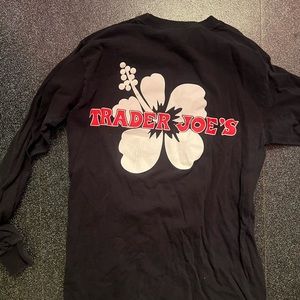 Trader Joe’s long sleeve black t shirt